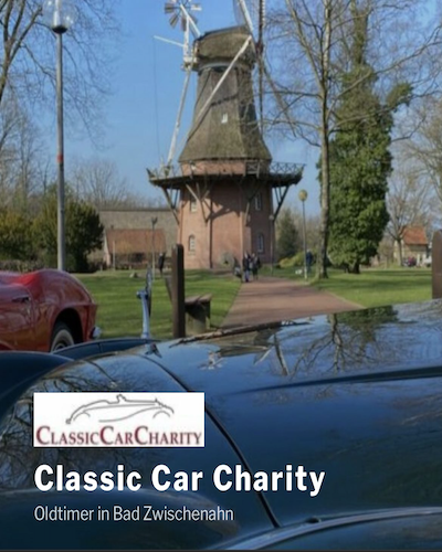 Einladungsplakat Classic Car Charity, Bad Zwischenahn